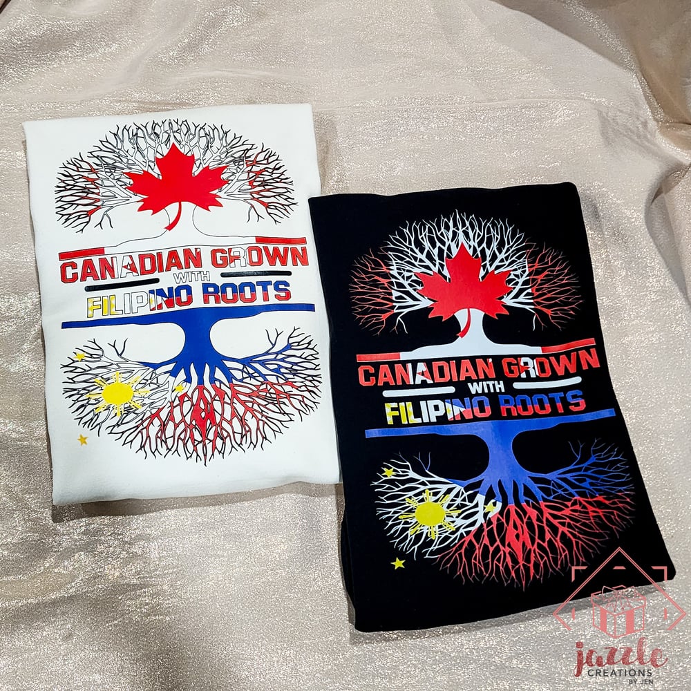 Image of Canadian Grown with Filipino Roots Crewnecks