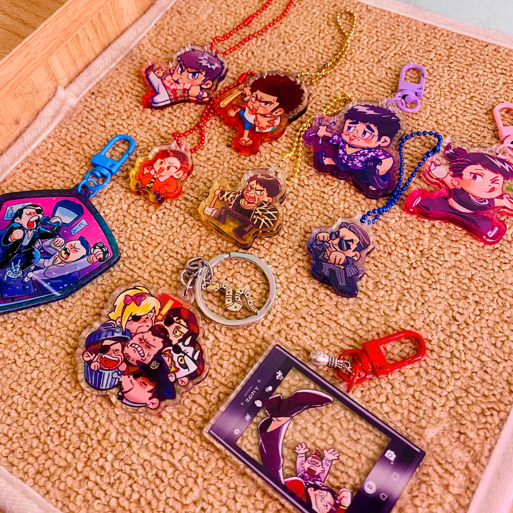 YKZ Character Keychains