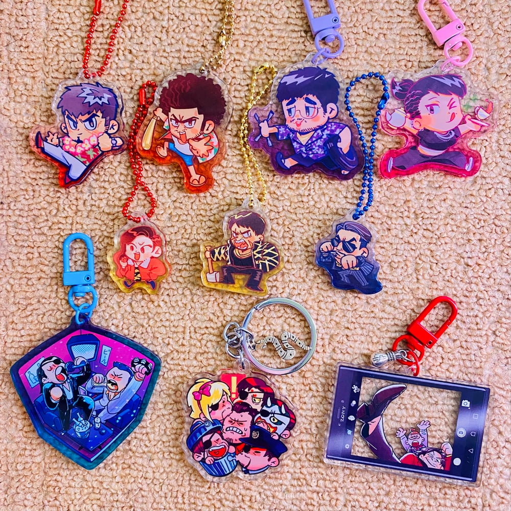 YKZ Character Keychains