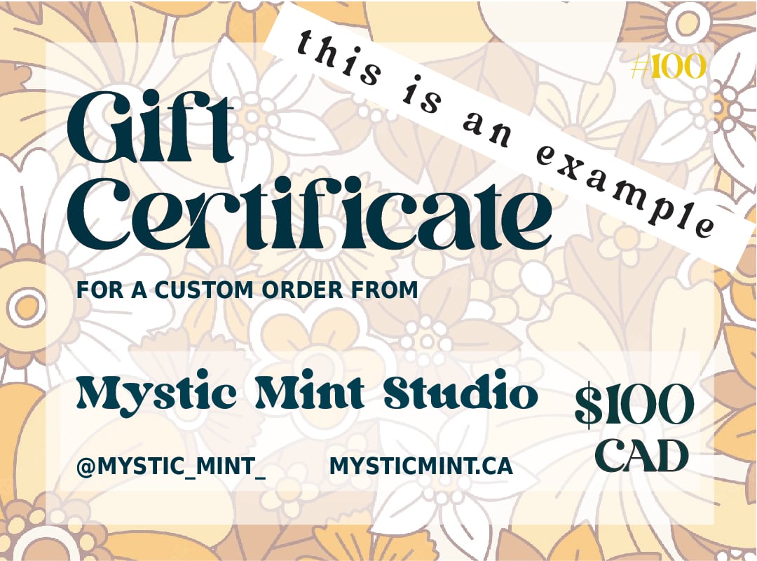 Image of Gift Certificate - $60