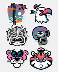 Image 2 of STICKER PACK IV 