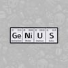 Elemental Genius Enamel Pin