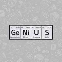 Elemental Genius Enamel Pin