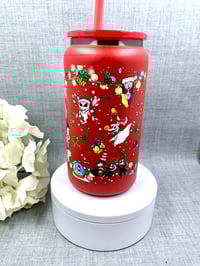Image 5 of Nice or Naughty Nightmare Before Christmas Stainless Steel can tumbler 