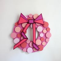 Image 1 of Pink Baubles Wreath