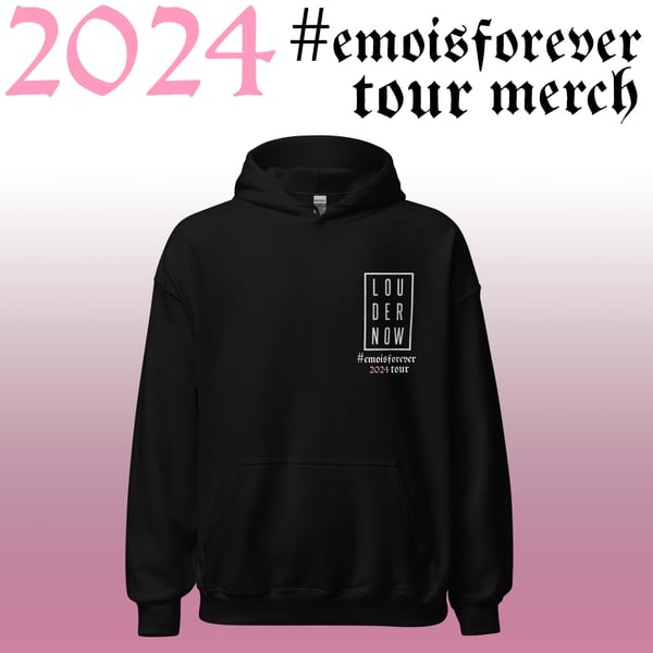 Image of 2024 #emoisforever Pull-Over Hoodie