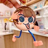 Image 3 of BLUELOCK- plushy button keychain