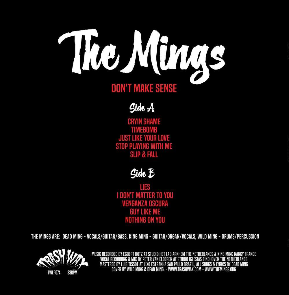 THE MINGS - Don't Make Sense (LP)