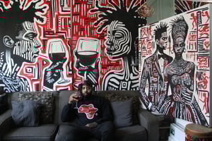 Image of "INDULGE" CANVAS PRINT 2