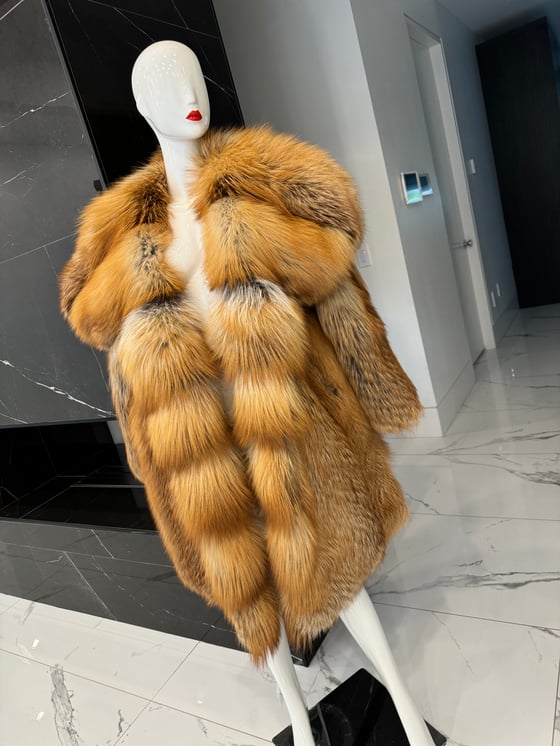 Image of GIANI 2in1 RED FOX COAT