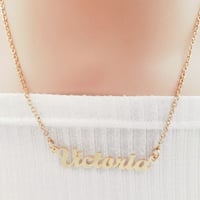 Image 2 of Victoria Name Necklace 