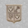 Legendary Crest Metal Pin