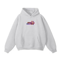 Image 1 of Oversized 70s Hoodie // Gray