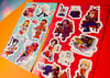 Video Game Sticker Sheets