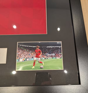 Image of YU HIRAKAWA Match Issue Home Shirt - Signed & Framed