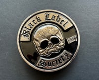 Image 1 of Black Label Society Vintage Belt Buckle Rare NEW Zakk Wylde Ozzy Osbourne