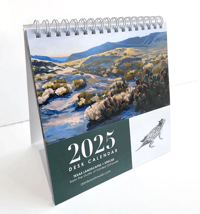 Image 1 of 2025 Monthly Desk Calendar by Danika Ostrowski