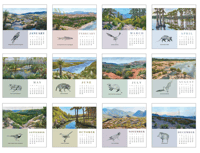 Image 3 of 2025 Monthly Desk Calendar by Danika Ostrowski