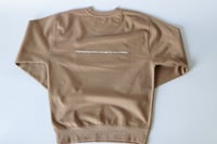 Image 2 of Kicks & Kulture 'Embroidered Patch' Crew / Latte