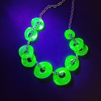 Image 3 of Illuminati sculpted beads fidget necklaces 