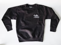 Image 1 of Kicks & Kulture 'Minimal Logo' Crew / Black
