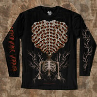 Image 1 of LONG SLEEVE TREEPOPHOBIC HORROR | LIMITED EDITION | UV-REACTIVE PRINT