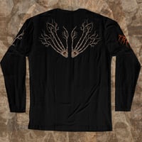 Image 2 of LONG SLEEVE TREEPOPHOBIC HORROR | LIMITED EDITION | UV-REACTIVE PRINT