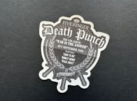 Image 2 of 5FDP Five Finger Death Punch 3-Sticker Set Ivan Moody Zoltan Bathory Jason Hook