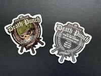 Image 3 of 5FDP Five Finger Death Punch 3-Sticker Set Ivan Moody Zoltan Bathory Jason Hook