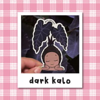 Image 1 of Pāpale Pēpē Dark Kalo Sticker