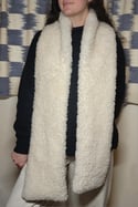 Big Shearling Scarf