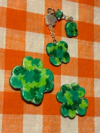 Image 3 of Lucky Clover Pins / Magnets