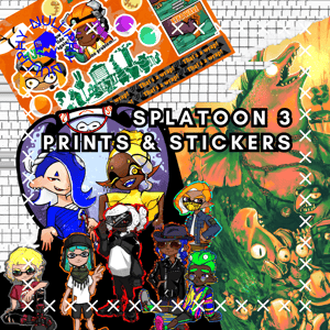 Splatoon 3 Stickers & Prints