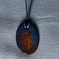 Image 1 of Indigo Terracotta Persephone Pendant