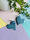 CUTE LOVE HEART - TEAL