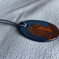 Image 2 of Indigo Terracotta Persephone Pendant