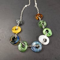 Image 2 of Sculpted beads mix fidget necklace