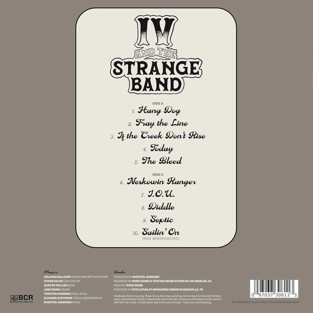 IV & the Strange Band - Hang Dog