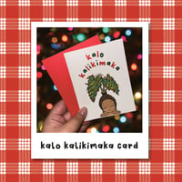 Image 1 of Kalo Kalikimaka Holiday Card