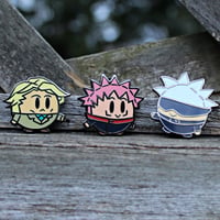 Image 1 of Fuwa Kaisen Enamel Pins