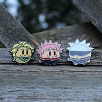 Image 3 of Fuwa Kaisen Enamel Pins