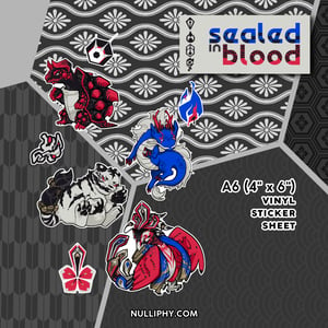 Chibi Leads - Sealed in Blood merch