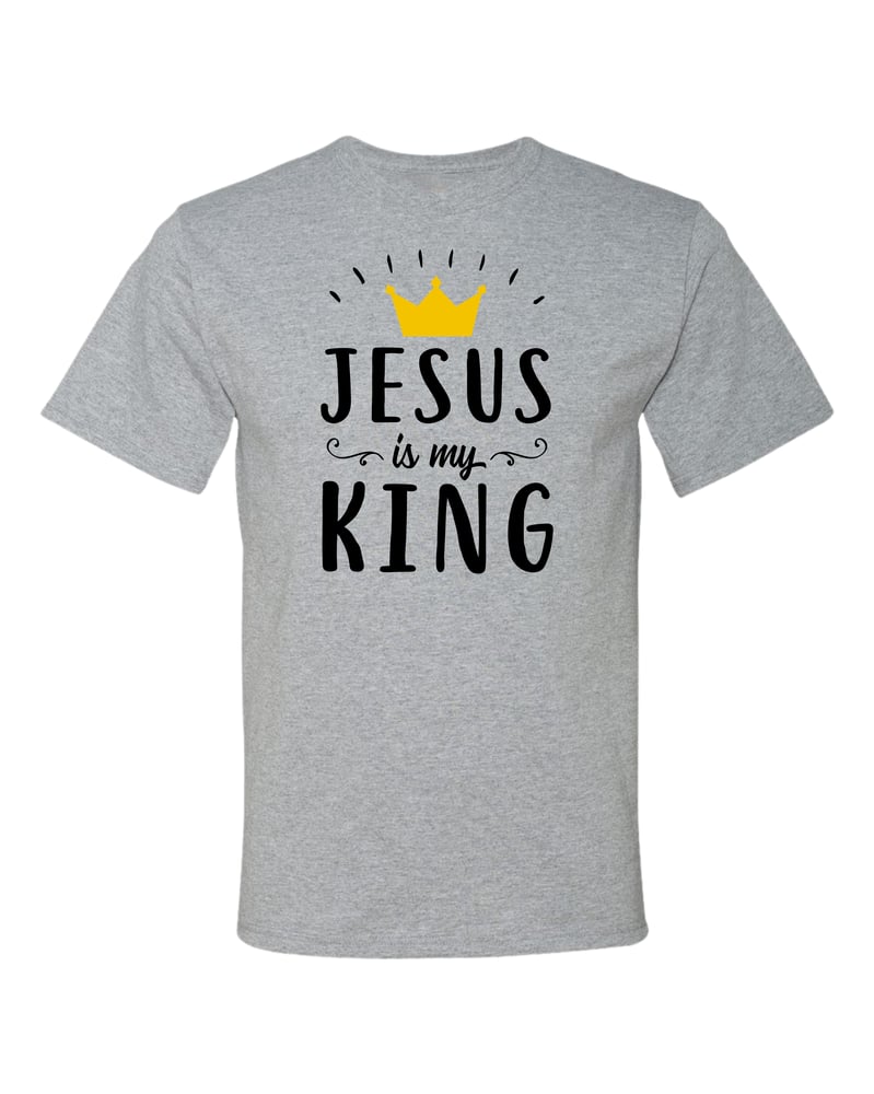 Image of Jesus is my king