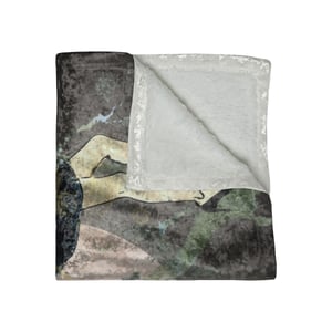 Image of She's a Little Bit Strange | Crushed Velvet Throw Blanket