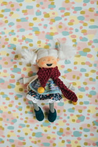 Image 2 of Poppy - Wool Filled Waldorf Inspired Doll 