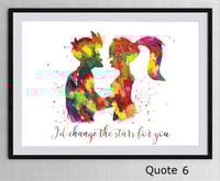 Image 6 of Fry and Leela Futurama Inspirational Quote Poster - Choose Your Favorite Quote 