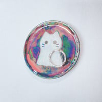 Image 10 of Mini ghost cat ring dishes choose your design (2.5 inches diameter) 