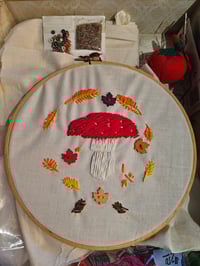 Cozy autumn mushroom 