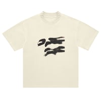 Image 1 of "HIDDEN FACE" KNITTED ROUNDNECK TEE