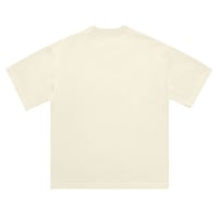 Image 2 of "HIDDEN FACE" KNITTED ROUNDNECK TEE